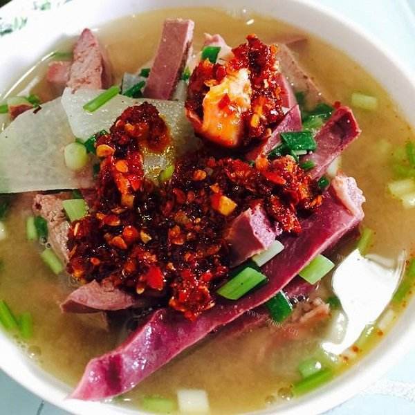 新鲜杂碎汤