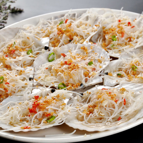 「DIY美食」蒜蓉粉丝蒸扇贝