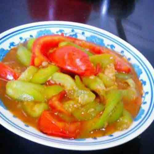 DIY-番茄炒丝瓜