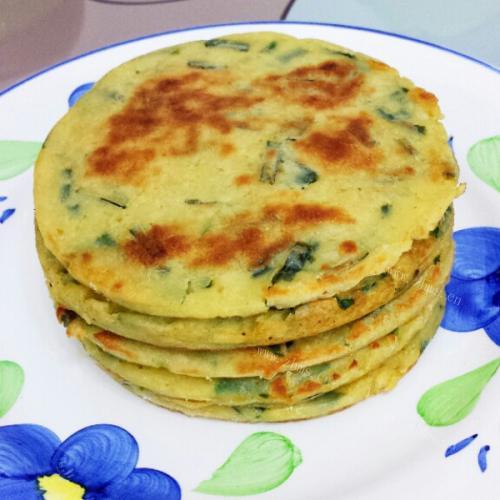 「DIY美食」韭菜饼