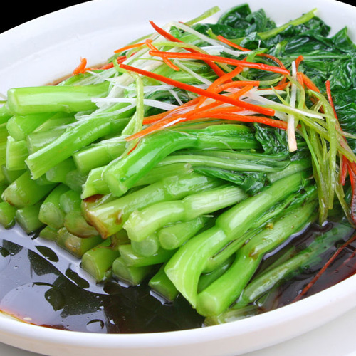 营养美食之白灼菜心