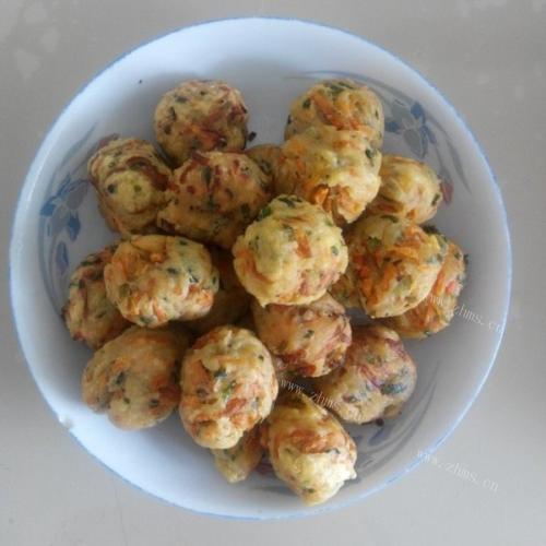 美味香菜丸子