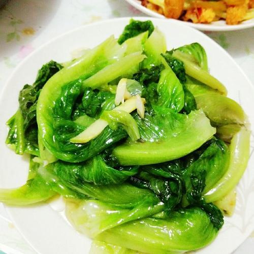 意犹未尽的清炒生菜