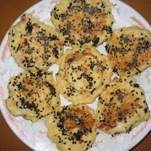 香酥豆腐渣饼