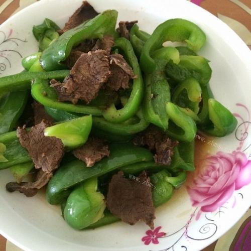 芳香四溢的青椒牛肉
