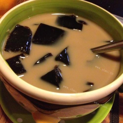 润肺止咳仙草冻