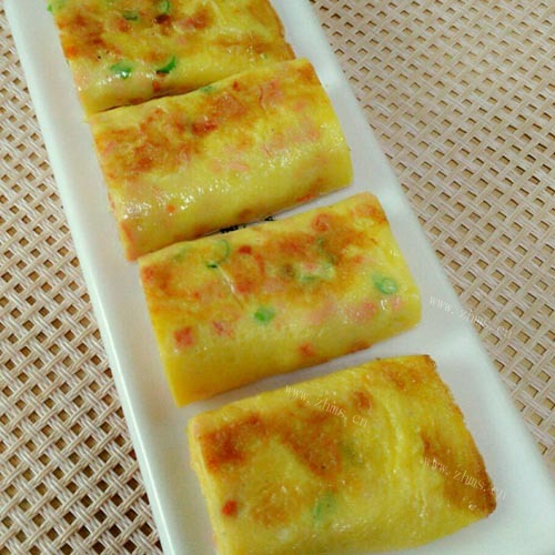 简单的煎蛋卷