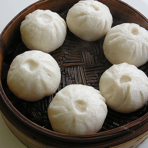 香嫩的粉条包子