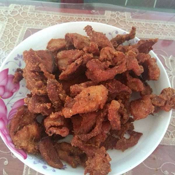 自制干炸肉