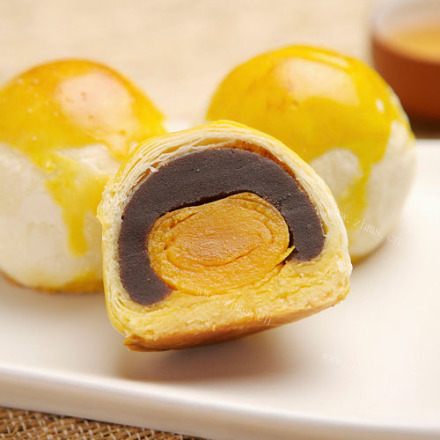 「DIY美食」蛋黄酥