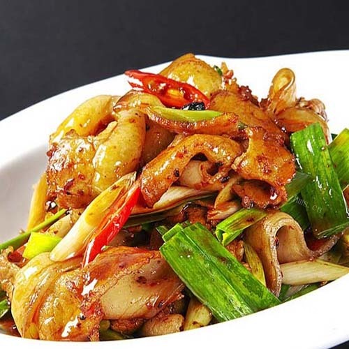 简易版-金针菇炒肉