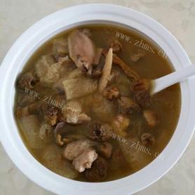 营养的凤尾菇汤的做法