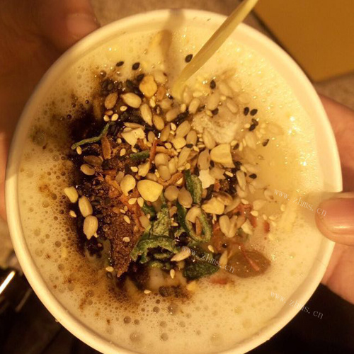 自制油茶面 