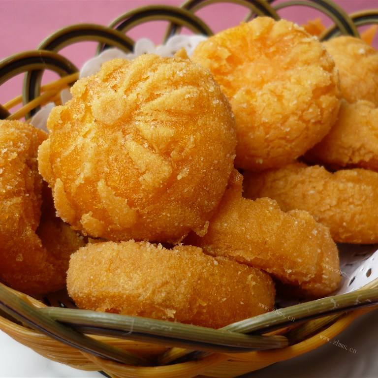 清甜的美味南瓜饼