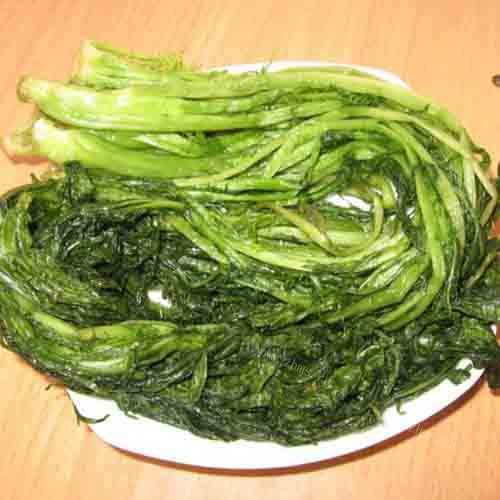 美味的腌雪里蕻