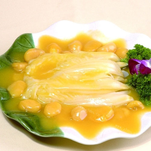 营养扒栗子白菜