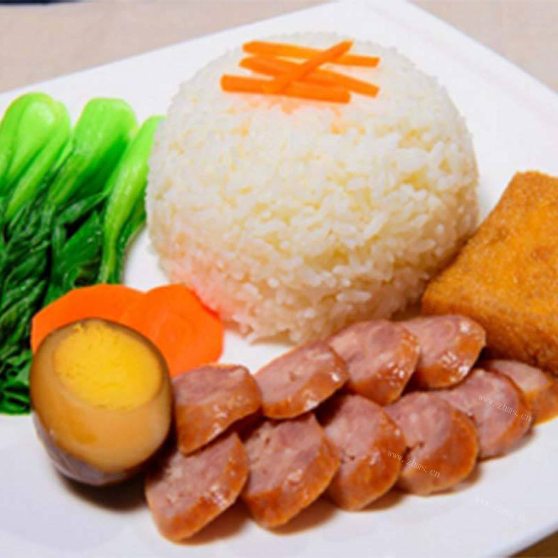 家常香肠饭 