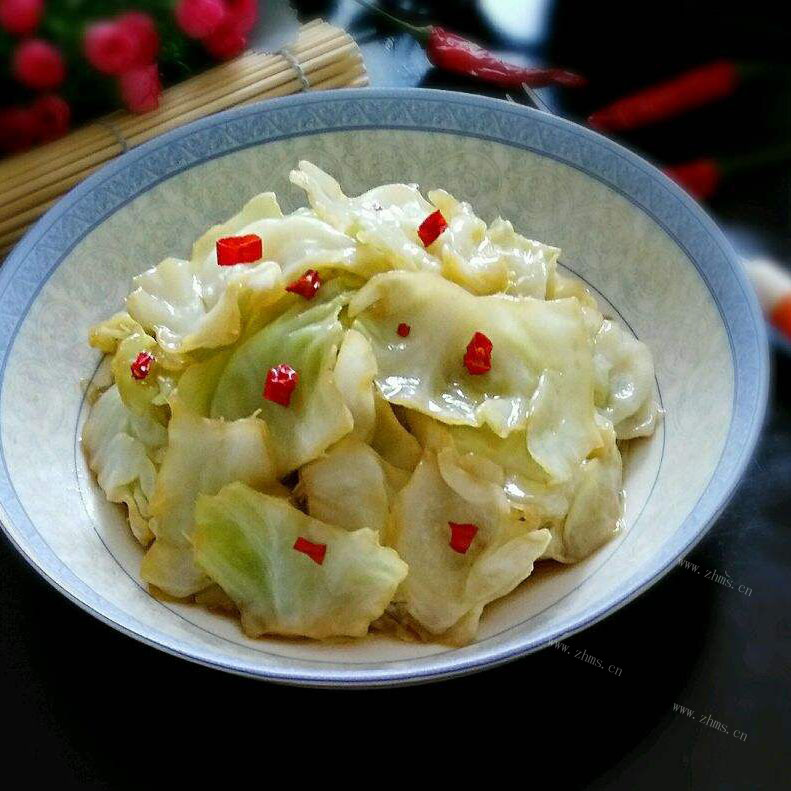 自制酸辣包菜