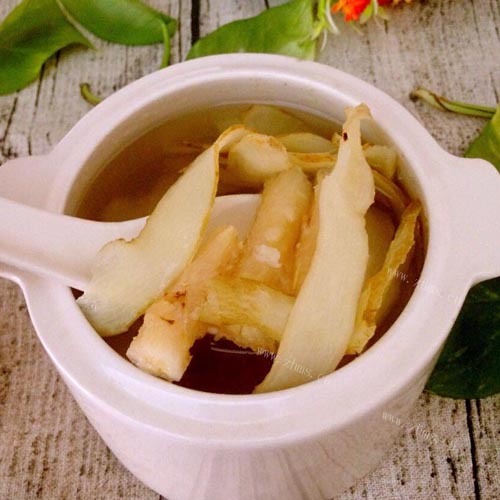 咸香的沙参玉竹汤