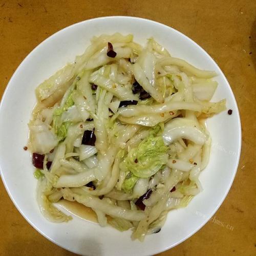 健康美食之炒白菜