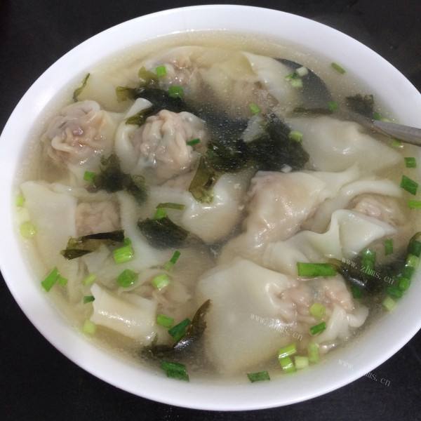 秀色可餐的鲜肉馄饨