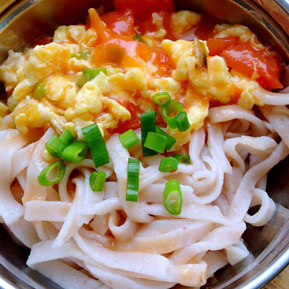 西红柿鸡蛋手擀面