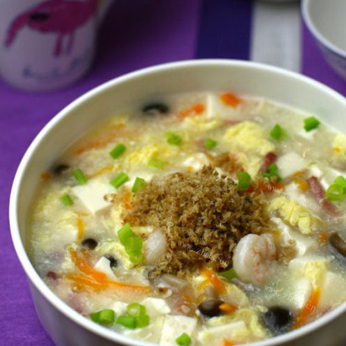 鲜美无比的八宝豆腐羹