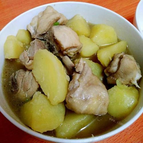 懒人版-鸡腿炖土豆
