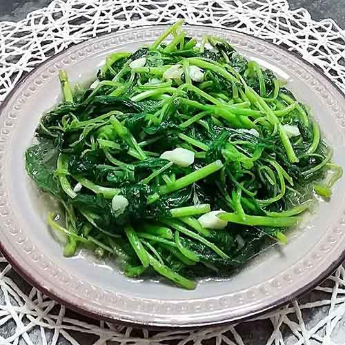 DIY美食-蒜香苋菜