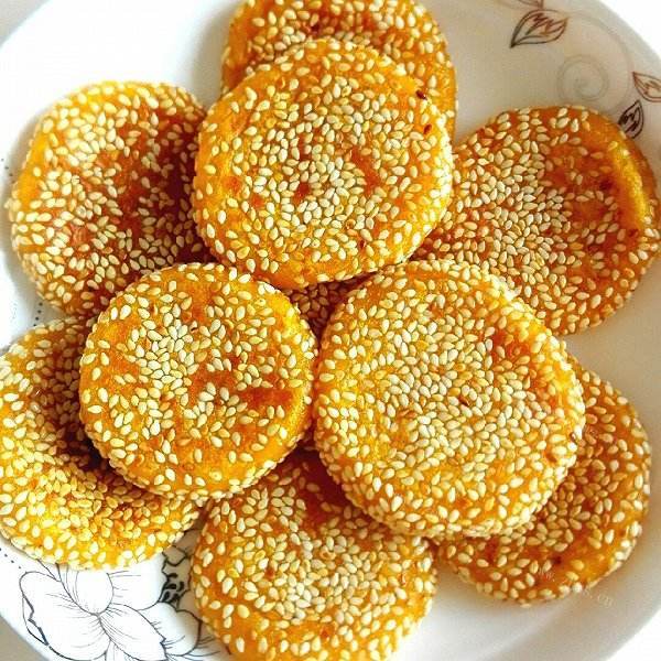 自制南瓜饼