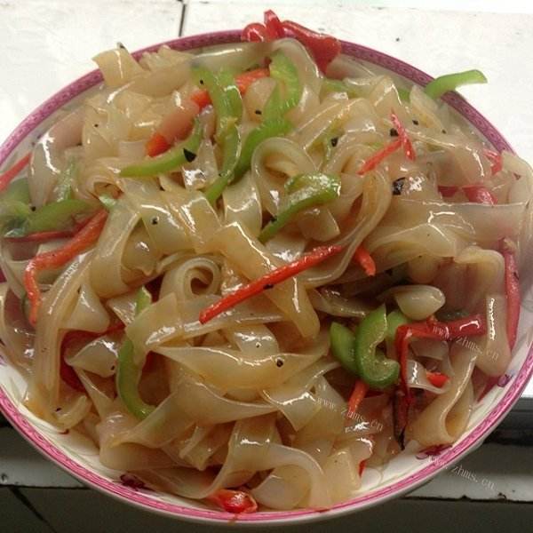 「美味可口」炒凉皮