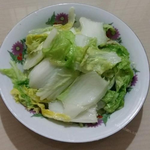 在家做的炒白菜