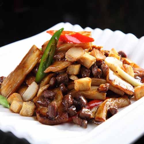 特色美食炒茄子