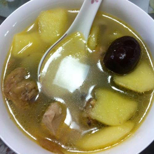 减脂的苹果鸡汤