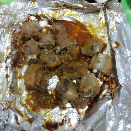 蒜香锡纸排骨