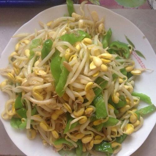 好吃的自制黄豆芽