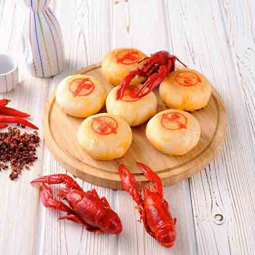 美味的小龙虾月饼