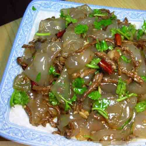 家常拉皮肉丝