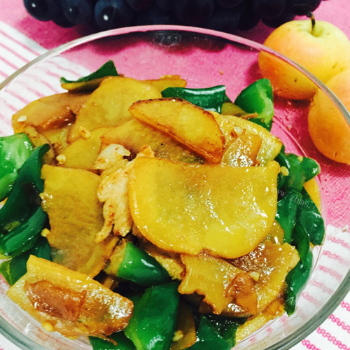 家常菜土豆炒肉