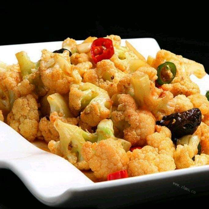 好吃的炒菜花的做法