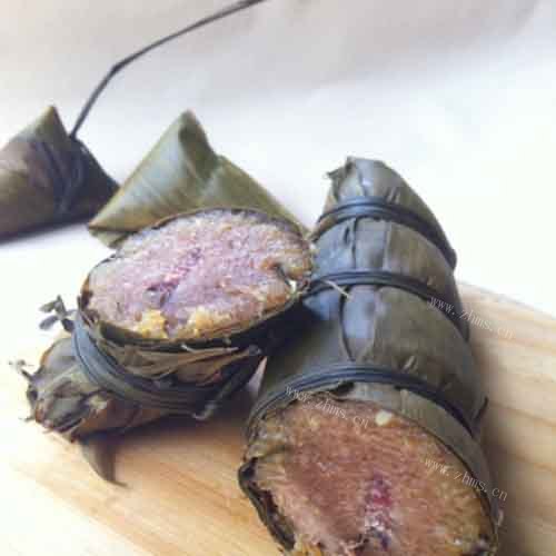 美味咸肉粽子