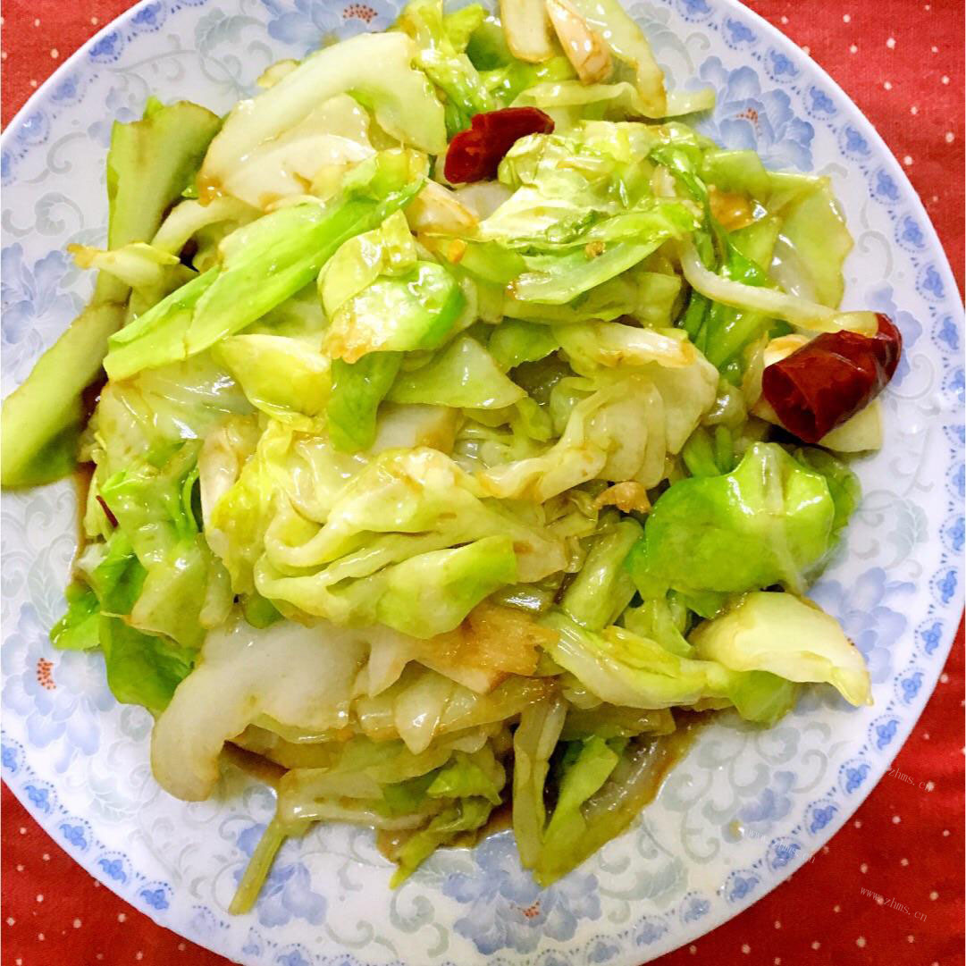 炝炒圆白菜