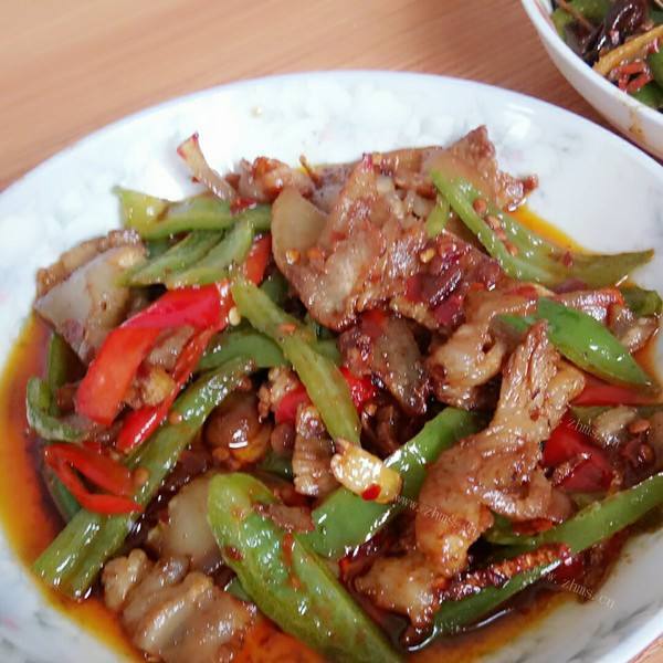 营养丰富的回锅肉
