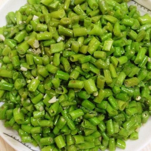 自制蒜泥豇豆