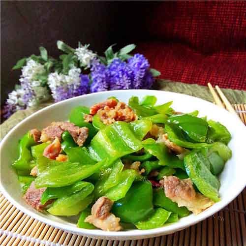 青椒肉片