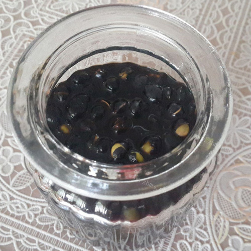 健康的米醋泡黑豆