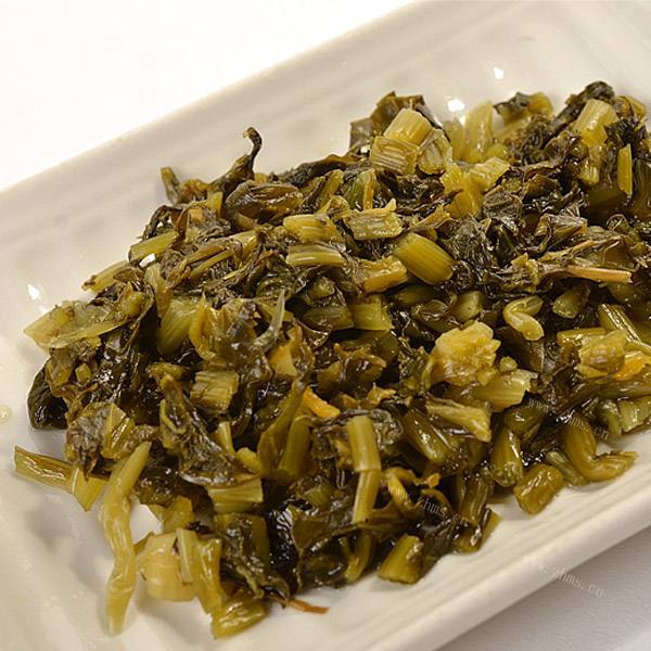 咸香的雪里蕻炒肉丝