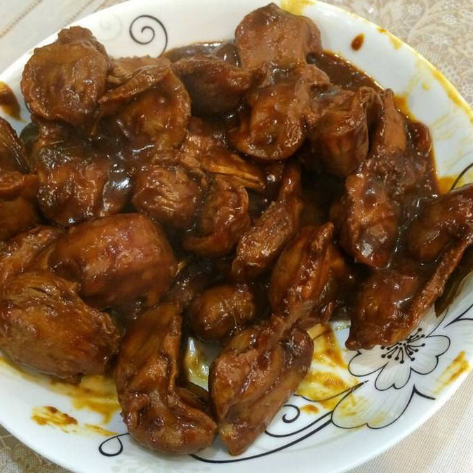 不错的酱鸡胗