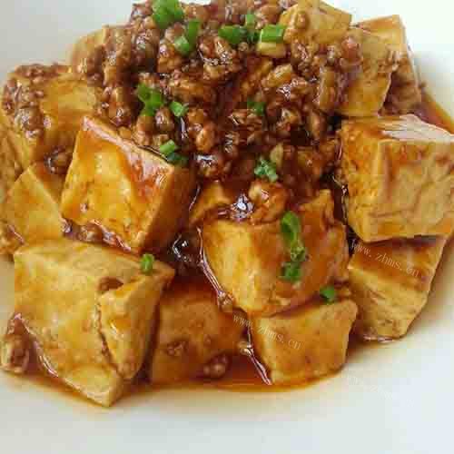 家常菜肉沫豆腐