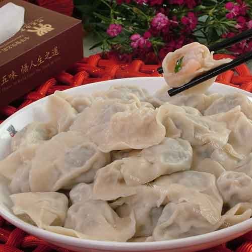 早餐必备的虾仁饺子